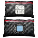 Dehumidifying Bag for Car 18 x 11 cm Striped Bag with Mineral Filling Reusable with Humidity Indicator 1