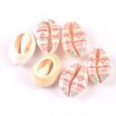 Deko-Muscheln mit Ornamenten 10 Stk 3