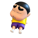 Dekorace na obuv 2–3 cm Postavička se zavřenýma očima PVC ozdoba pro crocsy batoh nebo náramek Odnímatelný doplněk 1