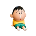 Dekorace na obuv 2–3 cm Postavička v žlutém tričku PVC ozdoba pro crocsy batoh nebo náramek Odnímatelný doplněk pro děti i dospělé 1