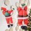 Dekorace šplhající Santa Claus 5