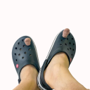 Dekorácia na crocsy 3D palec 4 cm silikónová ozdoba telová doplnok do nazúvacích topánok originálny dizajn 2
