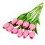 Dekoračná kytica tulipánov 10 ks 4