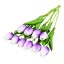 Dekoračná kytica tulipánov 10 ks 7