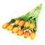 Dekoračná kytica tulipánov 10 ks 12