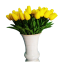 Dekoračná kytica tulipánov 10 ks 1