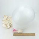 Dekoračné latexové balóniky s perleťovým leskom 10 ks Výzdoba na narodeniny a svadby Po nafúknutí 23 x 20 cm Zábava pre deti 1