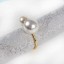 Dekorační kroužky na ubrousky s perlami 12 ks 4