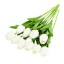 Dekorační kytice tulipánů 10 ks 2