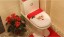 Dekorační Vánoční pokrývka na toaletu J558 5