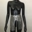 Dekoracyjna spódnica damska z wiązaniami 10