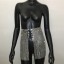 Dekoracyjna spódnica damska z wiązaniami 11