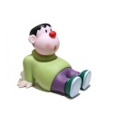 Dekoration für Schuhe 2–3 cm Clown im grünen Pullover PVC Dekoration für Crocs Rucksack oder Armband Abnehmbares Zubehör für Kinder und Erwachsene 1