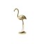 Dekoration goldener Flamingo 8