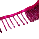 Dekorationsbånd 45 cm Perlefringes polyester nylon Dekorativt kantbånd til kjoler gardiner kostumer dekoration håndarbejde 13