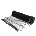 Dekorationspapier 4 m x 28 cm Wellennetz für Dekoration Blumenverpackung Kreatives Gestalten mit goldenem Rand 3