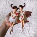 Dekorativ ballerinastatue 2 stk. 4