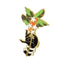 Dekorativ broche med kaffemotiv 24