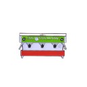Dekorativ broche med kaffemotiv 9