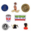 Dekorativ broche med kaffemotiv 4