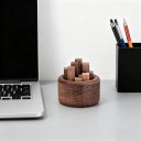 Dekorativ diffusor i trä 6 cm för eteriska oljor 5