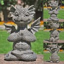 Dekorativ dragestatue 1