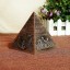 Dekoratív fém piramis 2
