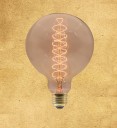 Dekorativ glödlampa med spiral J561 9