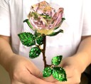 Dekorativ krystalrose 6