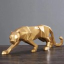 Dekorativ leopardstatue 6