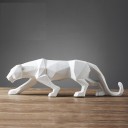 Dekorativ leopardstatue 4