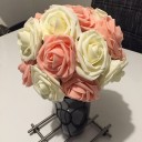 Dekorativ rosebuket - 10 stk. 6