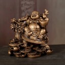 Dekorativ statue af en latterlig Buddha 6