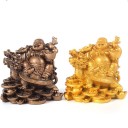 Dekorativ statue af en latterlig Buddha 1