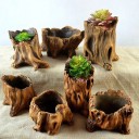 Dekorativ urtepottestump 1