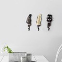 Dekorative kroge formet som et guitarhoved, 3 stk. 3