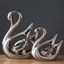 Dekorative svanefigurer 2 stk. 1