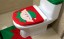 Dekorativer weihnachtlicher Toilettendeckel J558 4