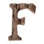 Dekoratívne drevené písmeno C475 11