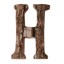 Dekoratívne drevené písmeno C475 13