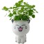 Dekoratívne kvetináč mačka 4