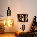 Dekorativní LED žárovka ve tvaru krychle Stmívatelná se spirálovým vláknem 4 W 220–240 V 9,5 x 9,5 x 15 cm Sklo Do lamp a závěsných 3