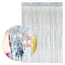 Dekorativt gardin med glimmer 8