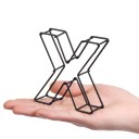 Dekorativt jernbogstav 2