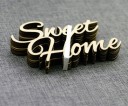 Dekorativt skilt Sweet Home 6 stk. 4