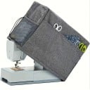 Deksel voor naaimachine met opbergzakken beschermhoes 43 x 31 x 21 cm textiele organizer voor thuis naaimachines 8