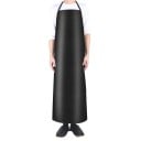 Delantal de taller impermeable tamaño XL 120 x 66 cm de PVC con cobertura hasta las rodillas grosor 0,6-0,8 mm para cocinar limpieza y trabajos de taller 2
