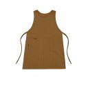 Delantal largo para mujer 96x65 cm Delantal de cocina impermeable con bolsillos para cocinar, pintar, cosmetología y uñas 5