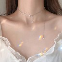 Delicado collar de mariposa para mujer 1