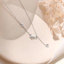 Delicado collar de mariposa para mujer 2